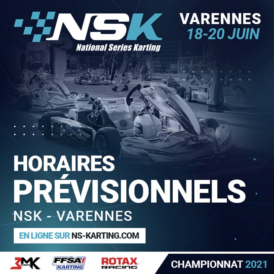 NSK : 1er rendez-vous à Varennes ce week-end