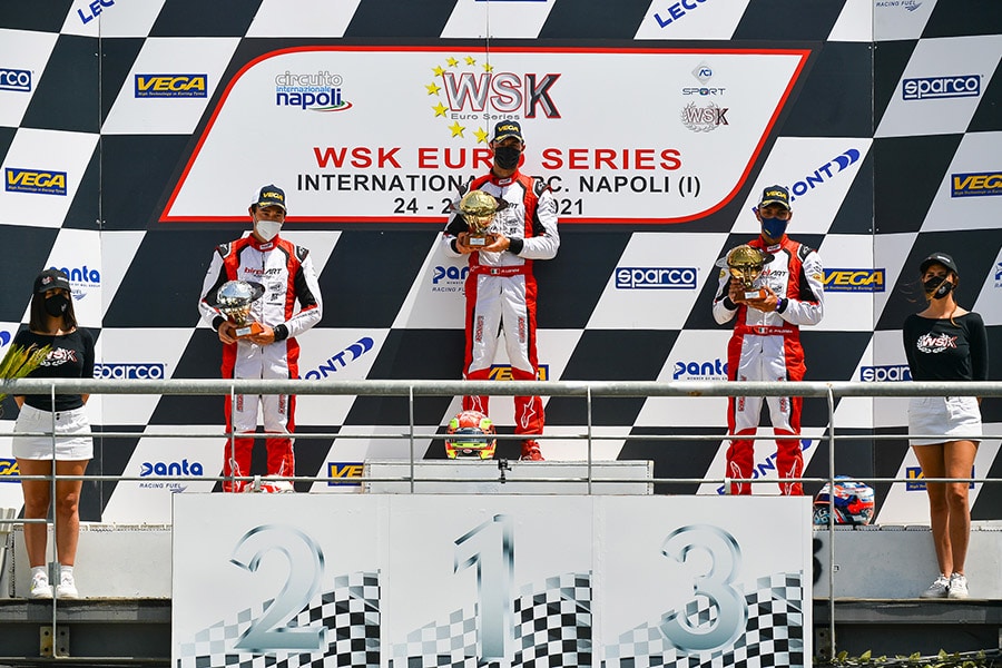 The WSK Euro Series successfully ended in Sarno