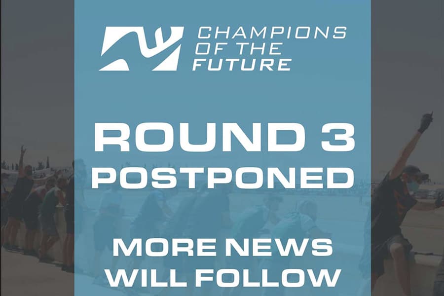 Champions of the Future: Round 3 postponed