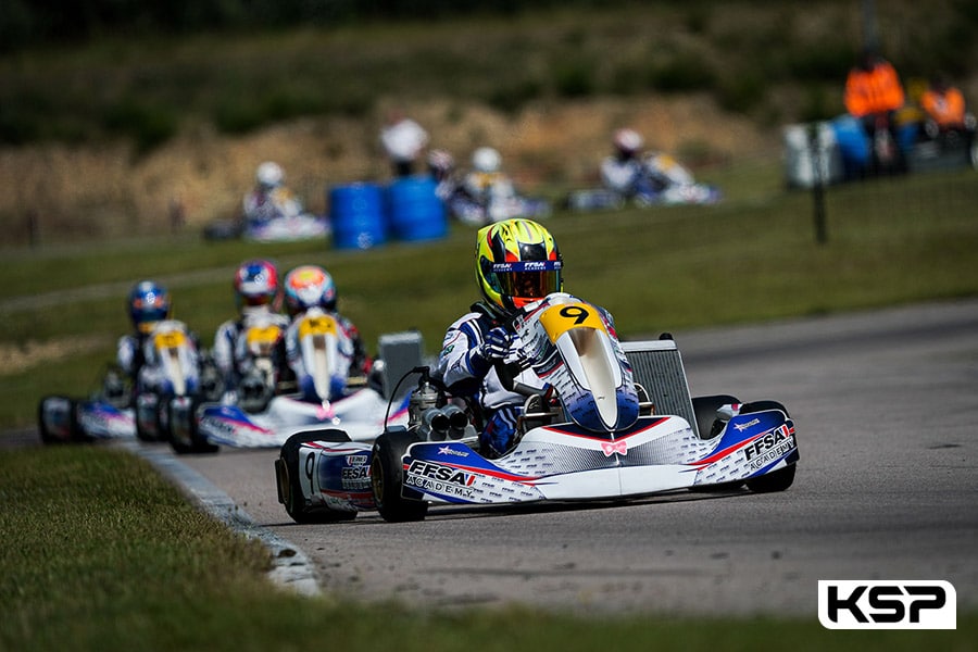 Junior Karting : Bernier trouve ses marques dès samedi à Anneville