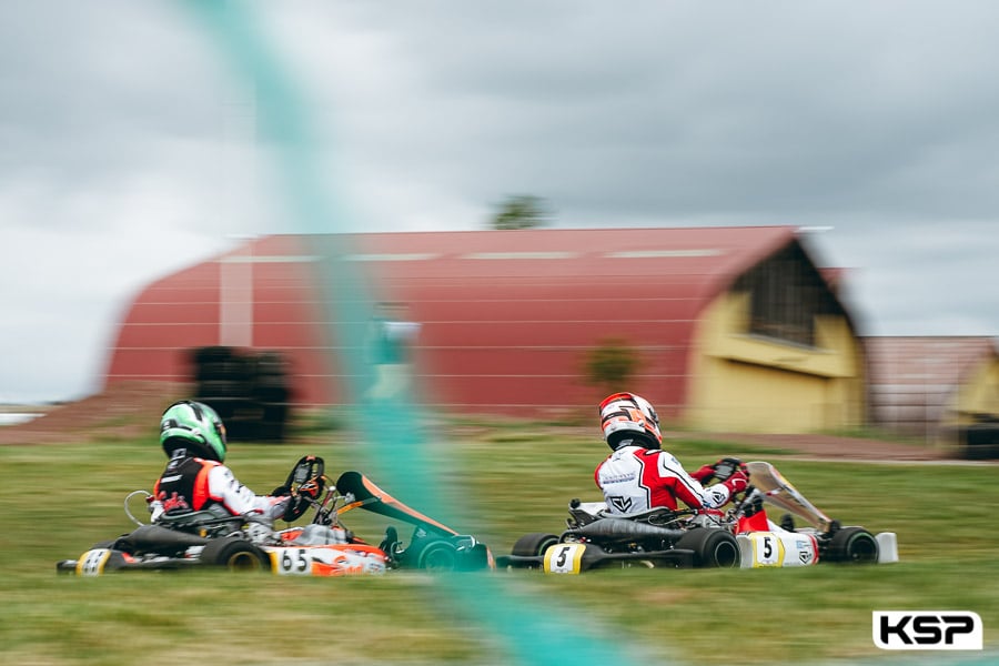 Avantage Loubère après les manches KZ2 de Belmont