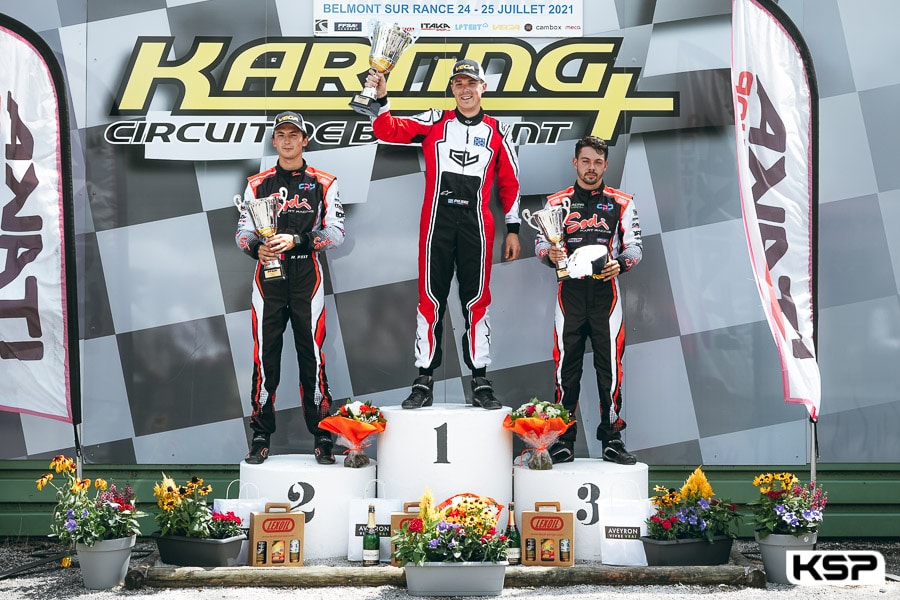 Finale KZ2 : victoire de Loubère et remontée de Carbonnel en 2e position