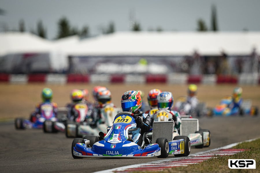 Antonelli to start on pole for the OK Final in Zuera