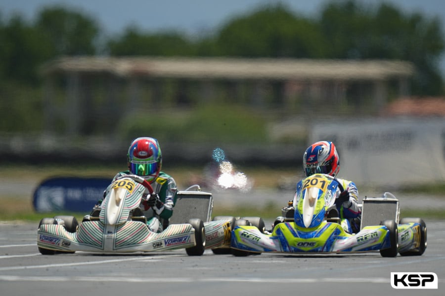 Keeble arrache la victoire à Slater dans la finale Junior de Sarno