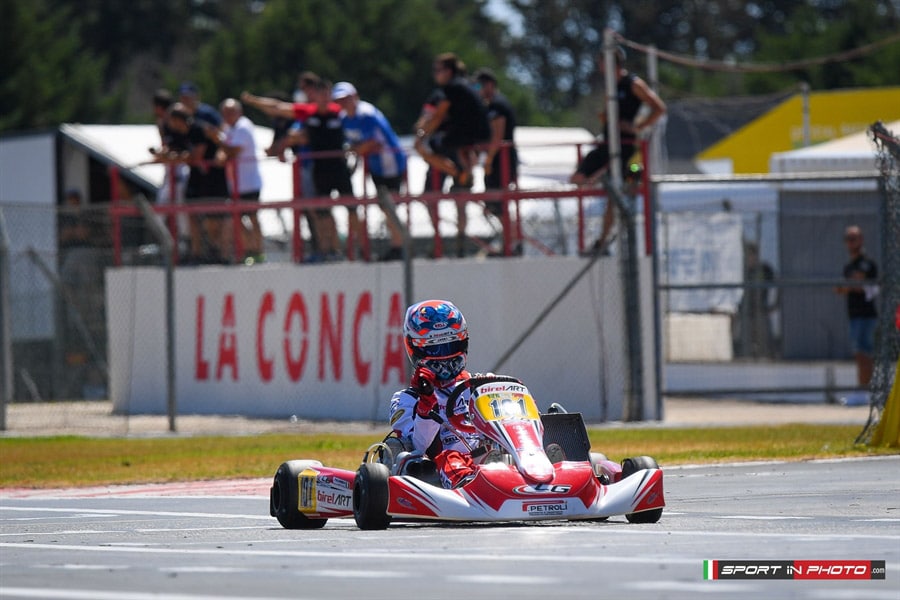 Grandes finales dans le championnat italien ACI Karting de La Conca