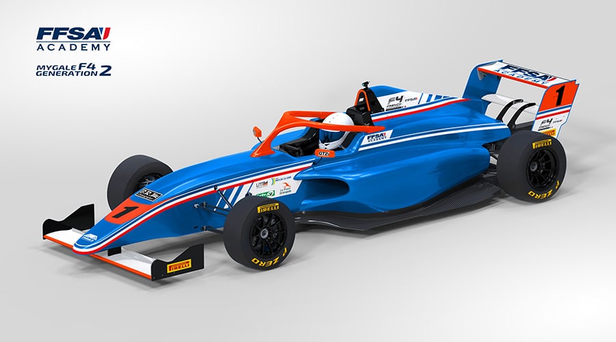 La nouvelle F4 FIA Mygale Gen 2 entre en piste en 2022