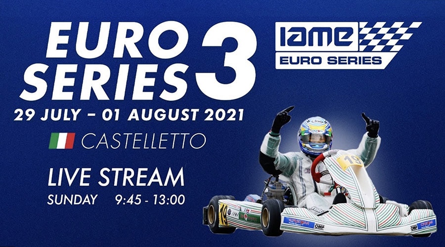 2021 IAME Euro Series Round 3 Castelletto Italy Sunday