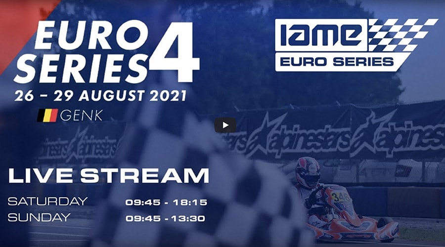 2021 IAME Euro Series Round 4 Genk Sunday