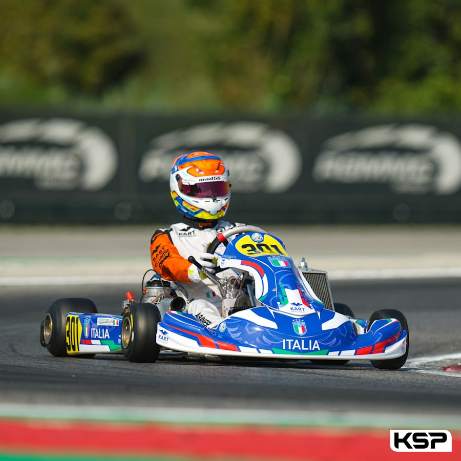 Adria: Albanese takes the KZ2 pole position