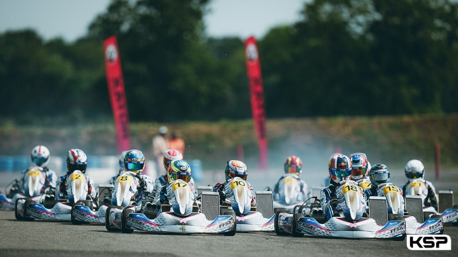 Junior Karting : Bernier vainqueur de la 1re manche après la pénalité d’Alberto