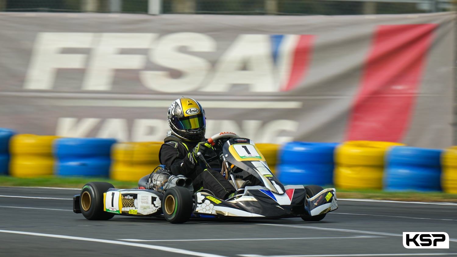 Remontée gagnante pour De Gaye dans la préfinale KZ2 Gentleman