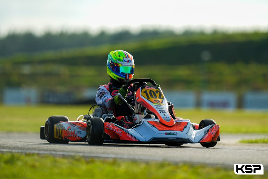 Magnificent pole position for van Walstijn in KZ2 in Kristianstad