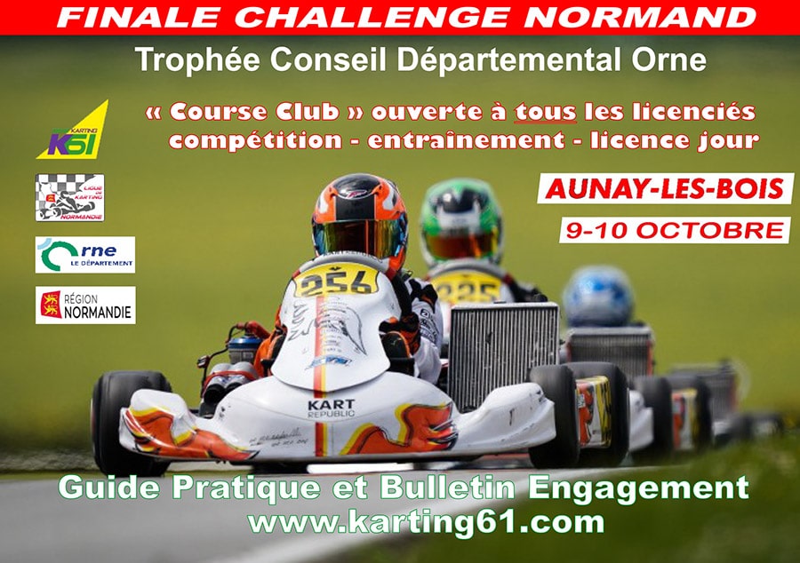 Challenge Normand et Junior FFSA les 9 & 10 octobre à Aunay-les-Bois