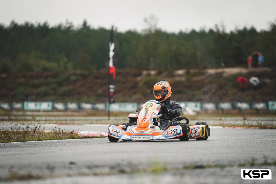 Bouvier à son aise sous la pluie de la préfinale MAX Senior