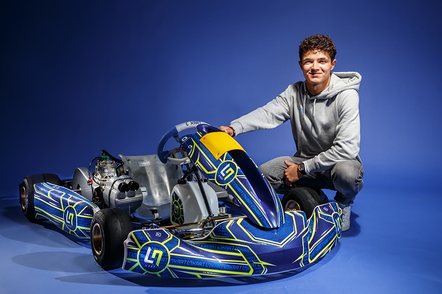 Lando Norris et OTK Kart Group lancent LN Racing Kart