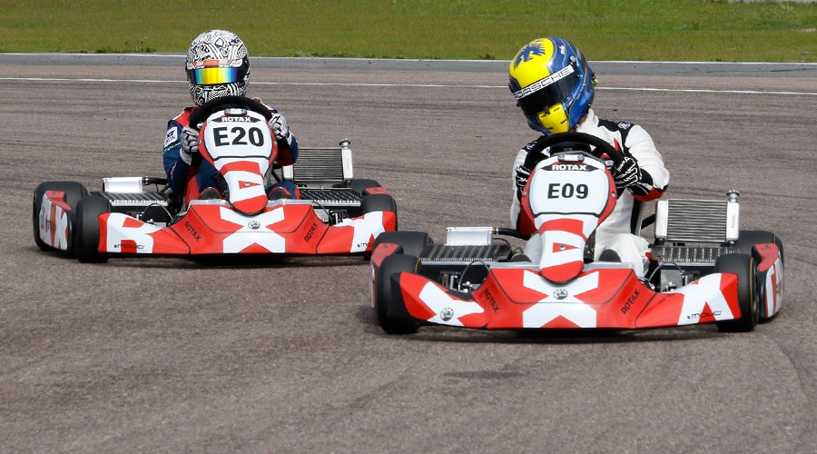 Prince Carl Philip of Sweden tested the Rotax Project E20