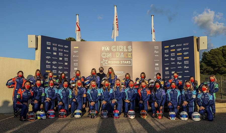 FIA Girls on Track – Rising Stars: 8 finalists on their way to Italy