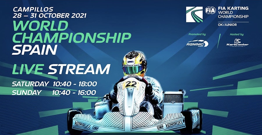 FIA Karting World Championship 2021 (JUNIOR/OK) Saturday