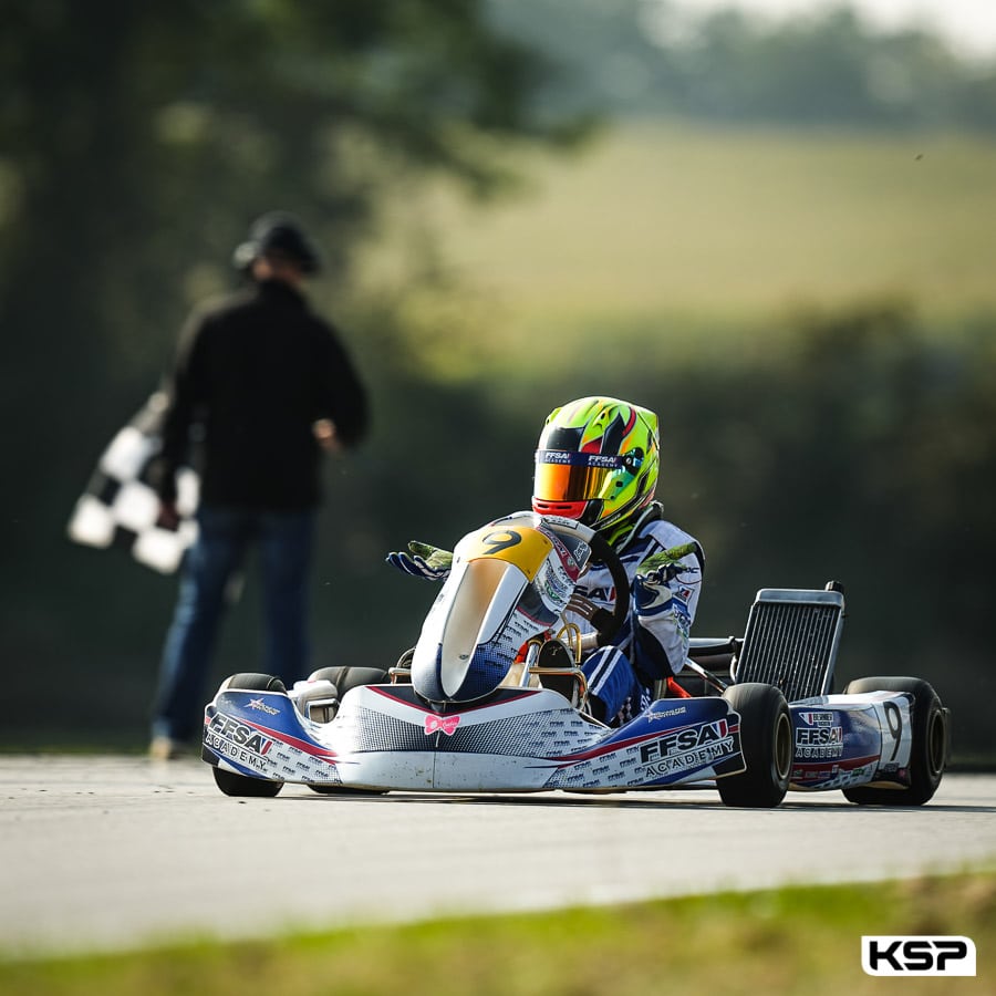 Augustin Bernier Champion de France Junior avec la manière