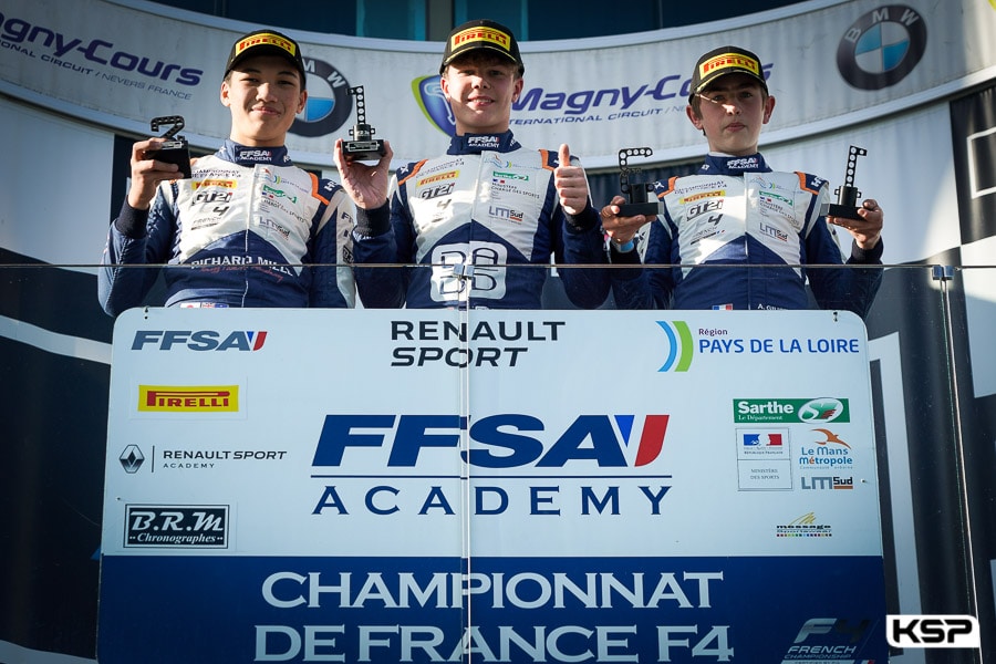 Mission accomplie pour DADD et Esteban Masson, Champion de France F4 2021