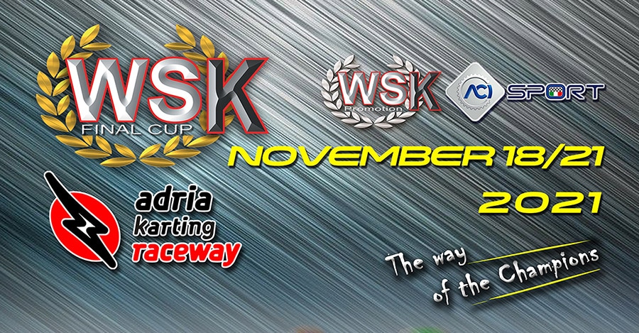 Entries accepted for the WSK Final Cup in Adria