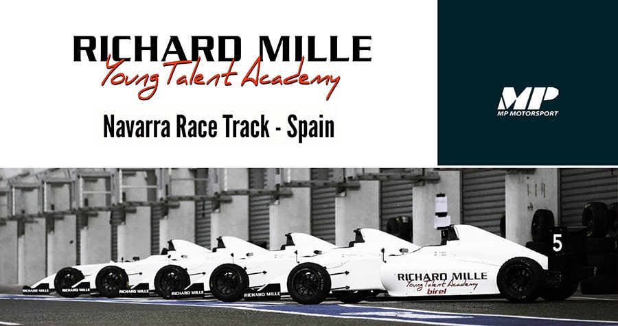 La Richard Mille Young Talent Academy 2021 commence à Navarra