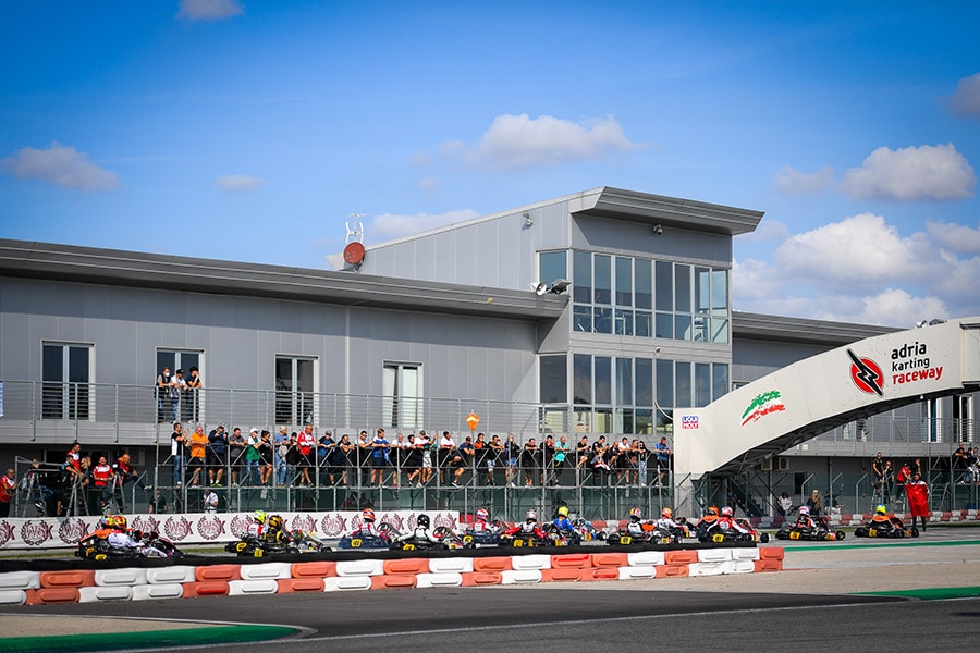 Prêt pour la grande finale de la WSK Open Cup à Adria