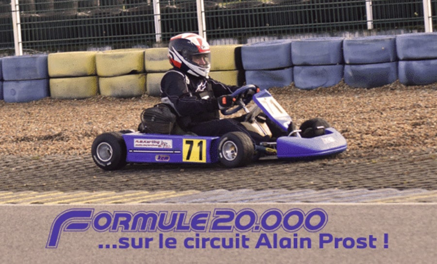 La F20.000 bienvenue sur le circuit Alain Prost au Mans dimanche 28 novembre