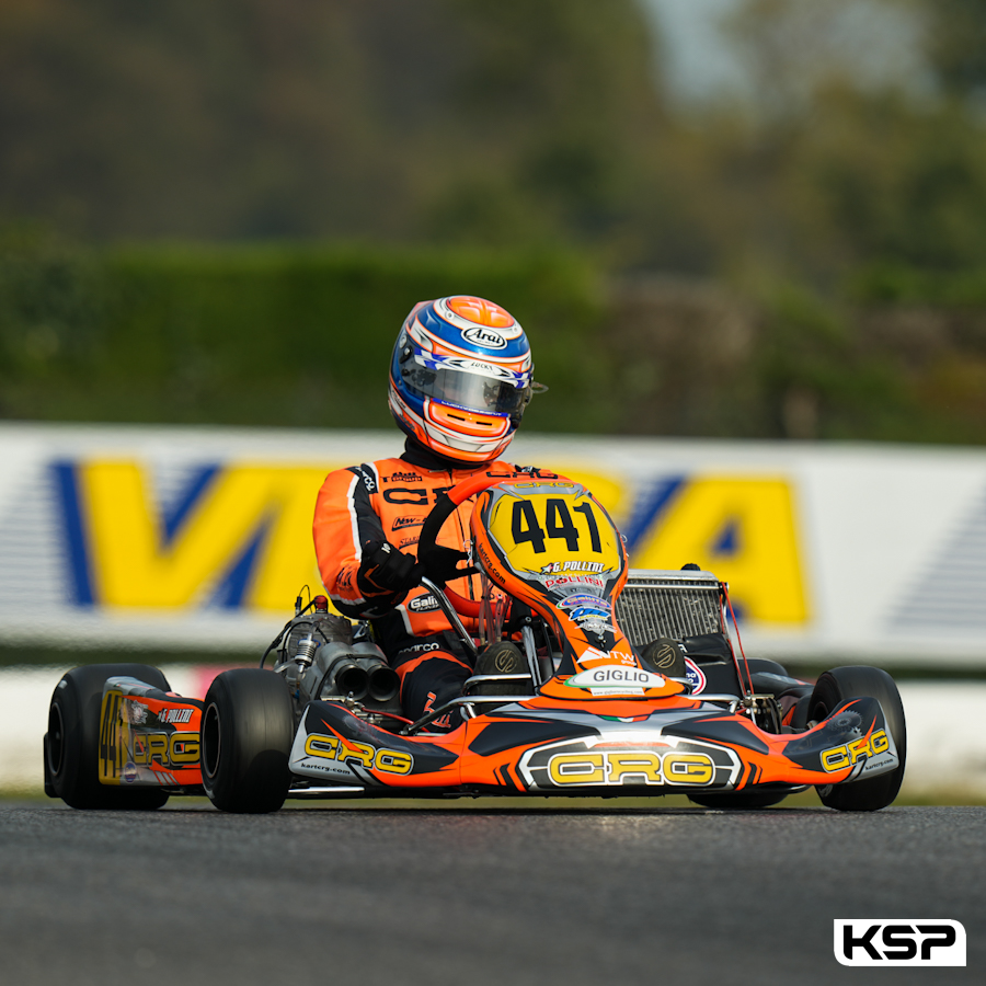 Pole position KZ2 pour Pollini à la Winter Cup