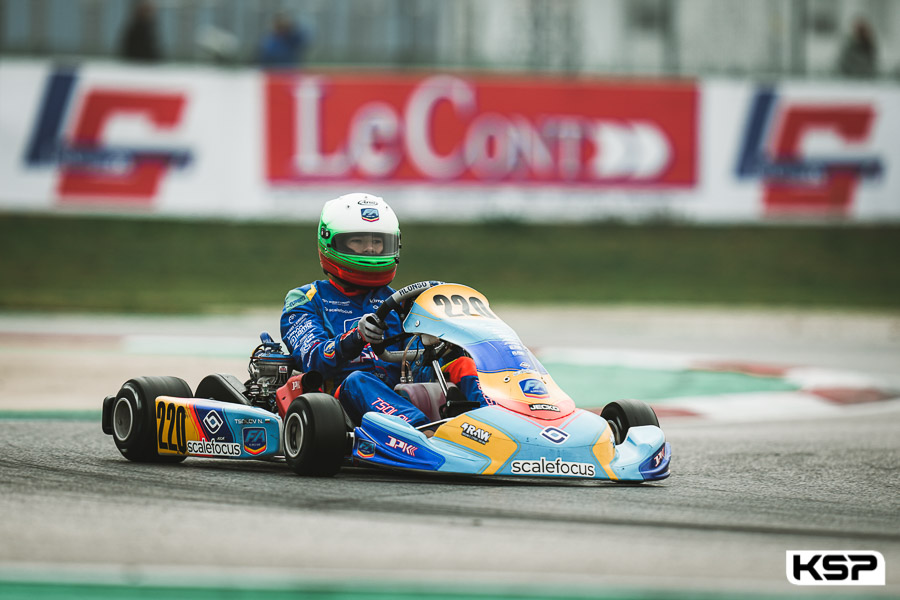 Tsolov poleman OK de la WSK Final Cup