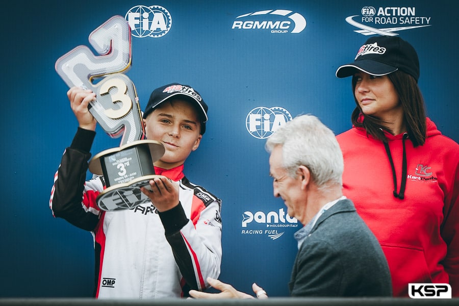 Podium mondial pour Parolin avec Khavalkin