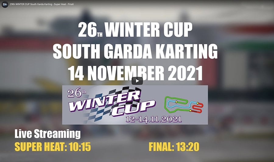 26th WINTER CUP South Garda Karting – Live Stream