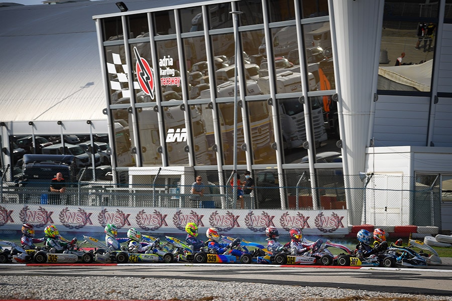 Un total de 280 pilotes engagés à la WSK Final Cup of Adria.