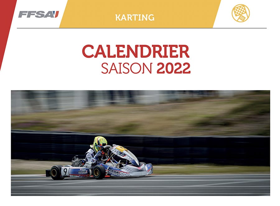 Calendrier FFSA Karting 2022