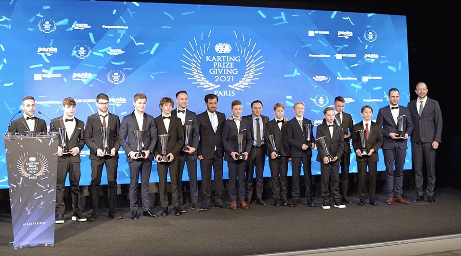 Revivez en vidéo la cérémonie de remise des prix FIA Karting 2021