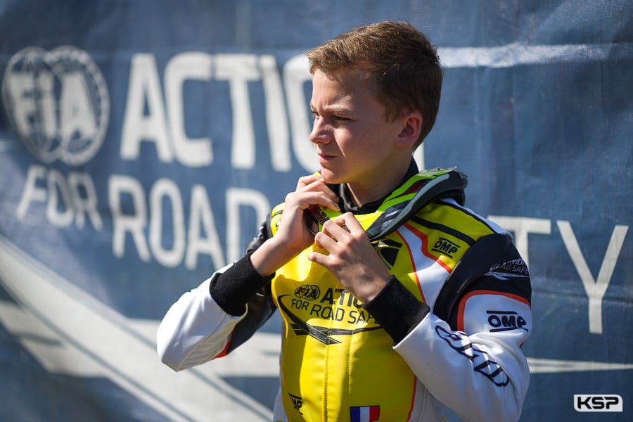 FIA Karting interview with Augustin Bernier