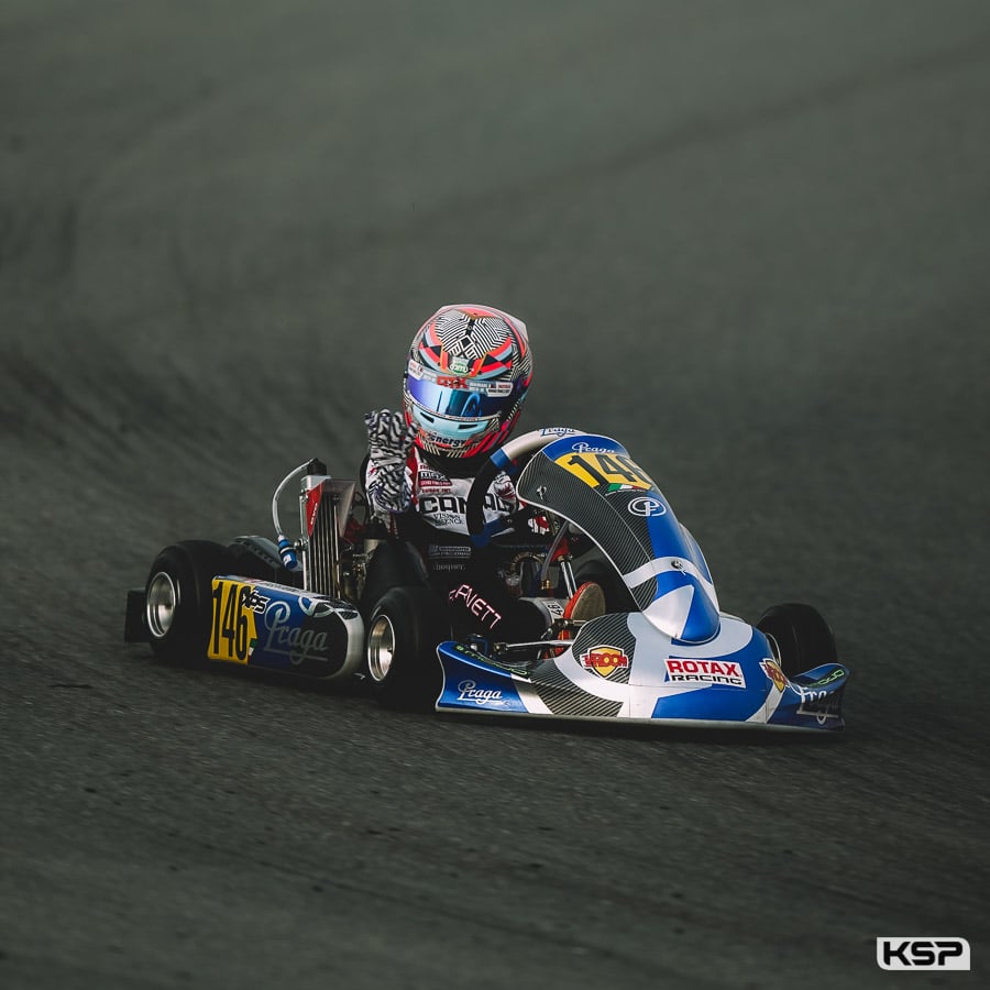 Burnett en pole position Mini MAX pour la Grande Finale Rotax