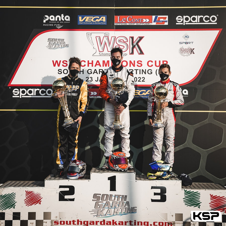 WSK Champions Cup : impressionnante victoire finale de Carenini en OK