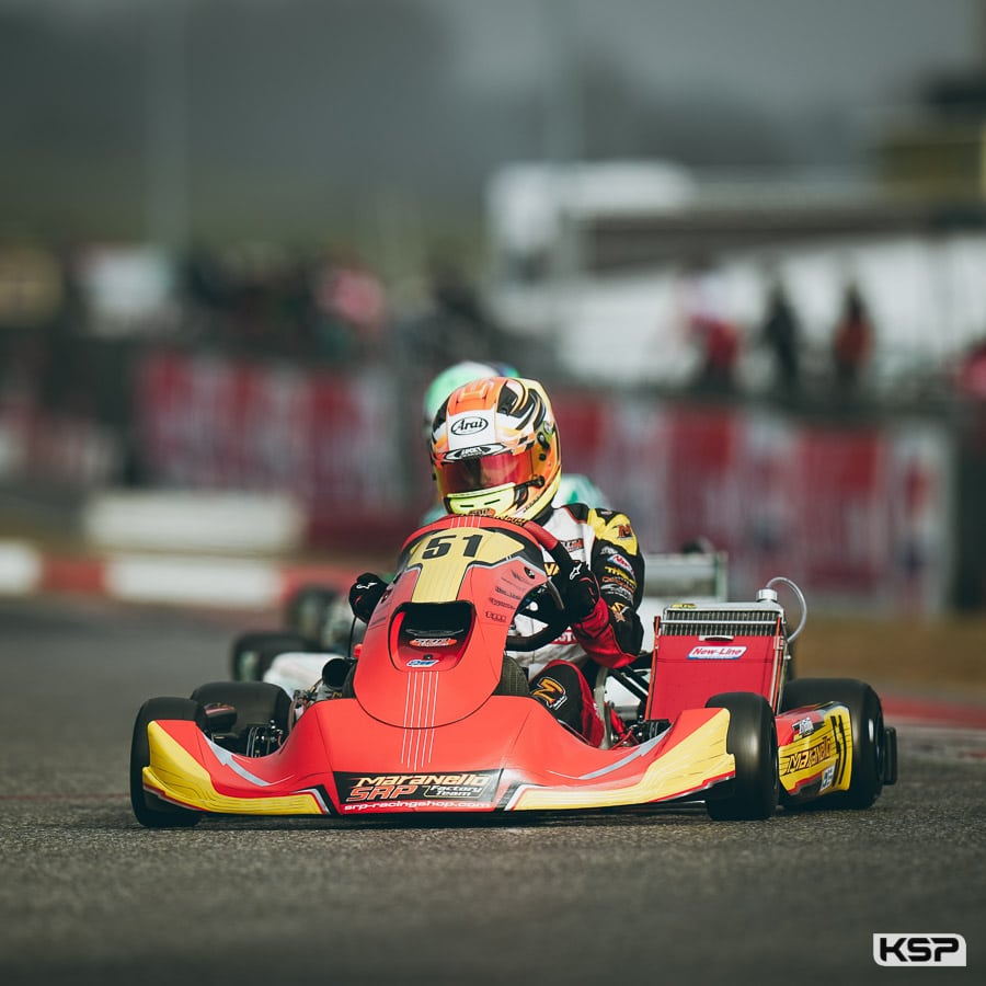 KZ2 : Trefilov na frente de van Walstijn Sábado à noite em Lonato