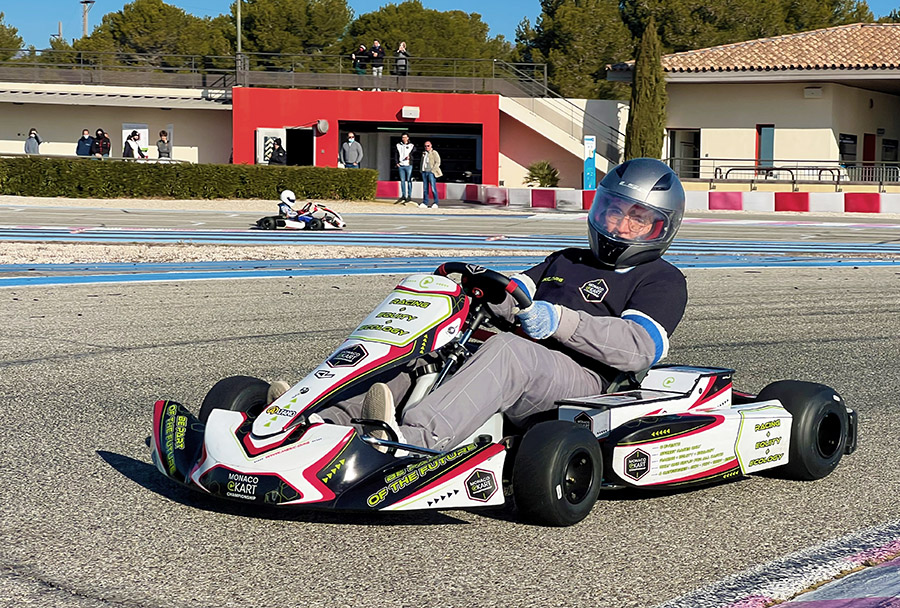 Essai kart électrique MEKC EK1 Senior 25kW: ça pulse !