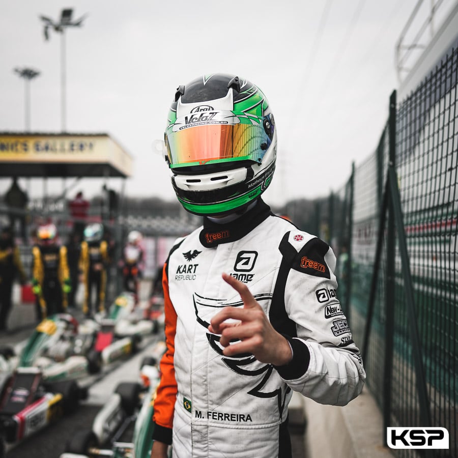 Ferreira poleman OK à Lonato en WSK Super Master