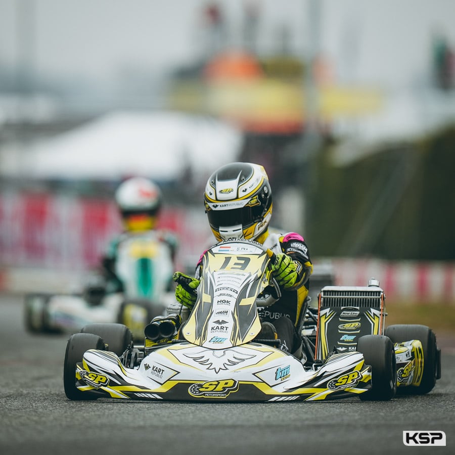 KZ2 : Stan Pex P1 après les manches de la WSK Super Master Series