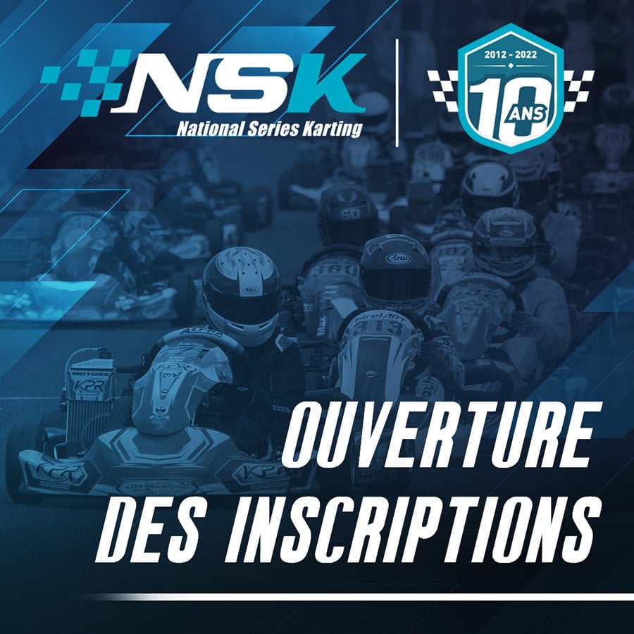 NSK – opening of entries for the 4 events 2022