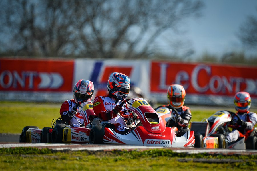 The grand finale of the WSK Super Master Series in Sarno