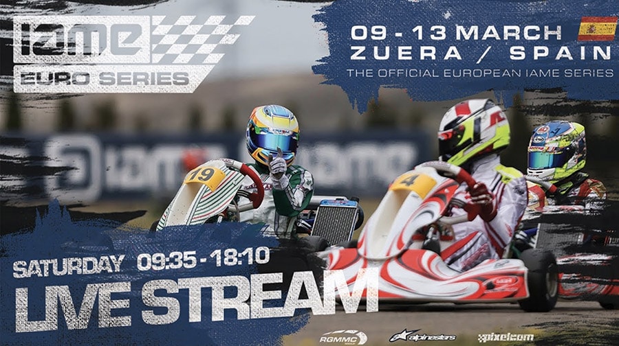 IAME Euro Series 2022 Round 1 – Zuera / Spain (Saturday)