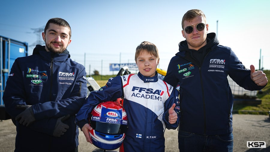 Tani signe la 1re pole position du Championnat de France Junior 2022 devant Rahali