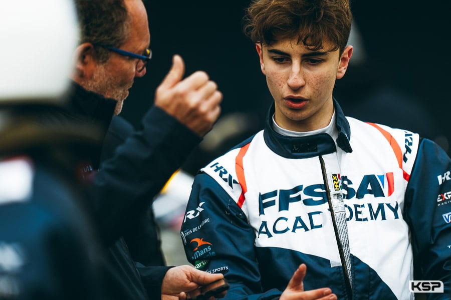 Ethan Gialdini, spécialiste des remontées finales en Junior