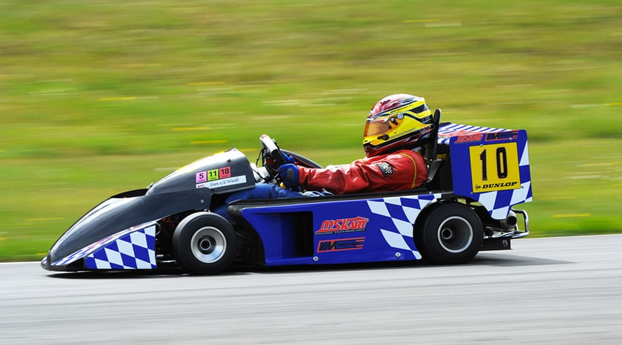 Nouveau favori en Superkart, Sven Van de Wardt s’affirme à Pau