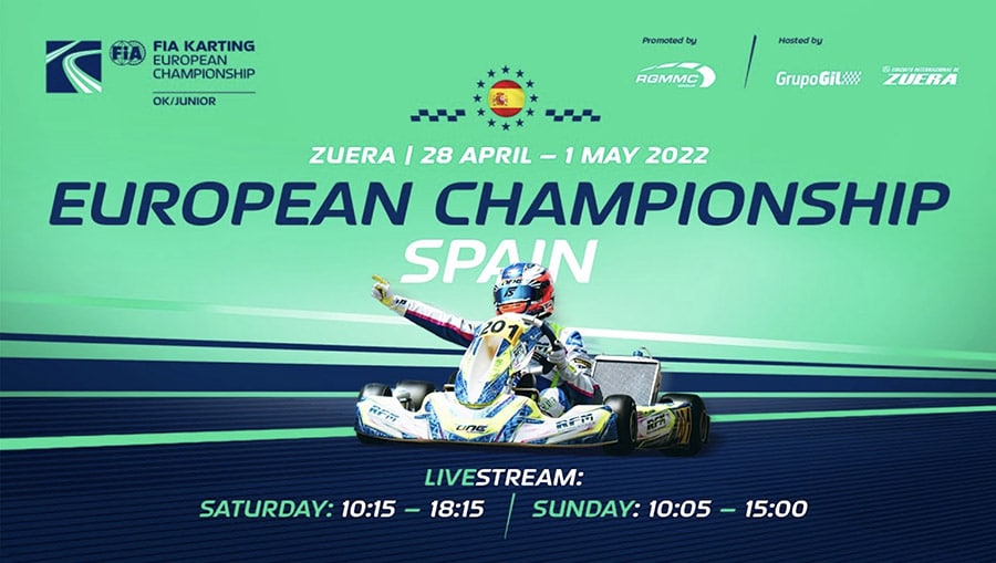 FIA Karting European Championship 2022 Junior / OK, Round 2 – Zuera (Saturday)