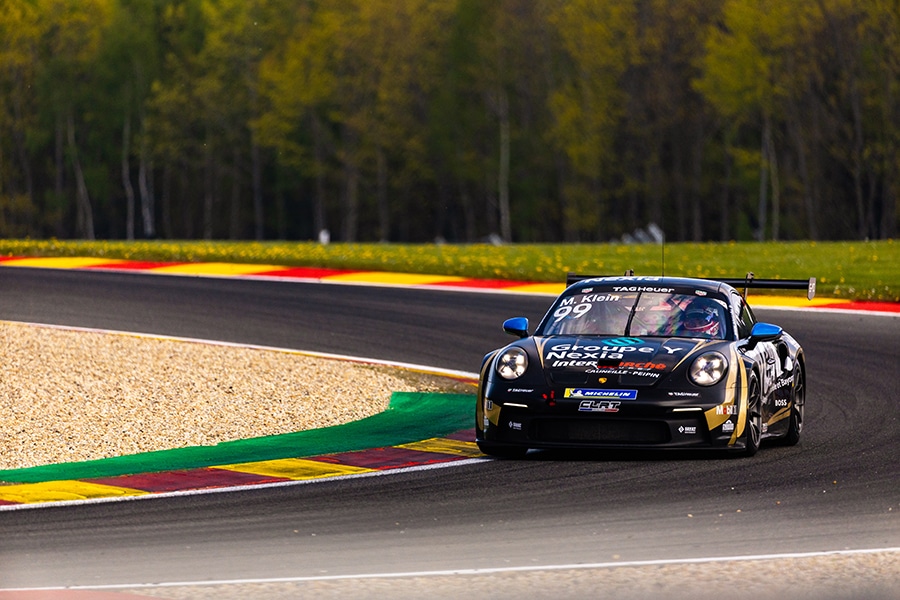 Marvin Klein reste leader de la Porsche Carrera Cup après Spa Francorchamps